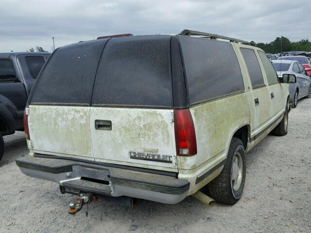 3GNEC16R9XG211591 - 1999 CHEVROLET SUBURBAN C WHITE photo 4