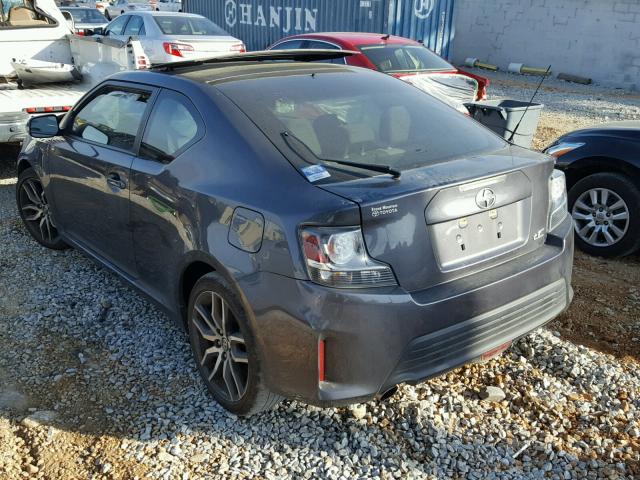 JTKJF5C77GJ022308 - 2016 TOYOTA SCION TC 石墨色 照片 3