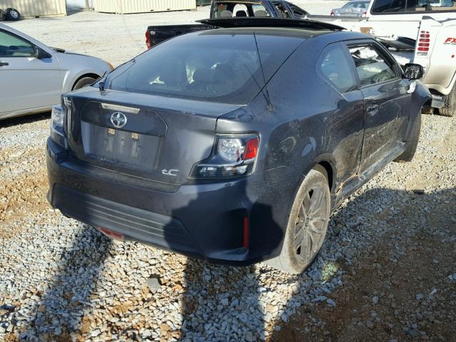 JTKJF5C77GJ022308 - 2016 TOYOTA SCION TC CHARCOAL photo 4