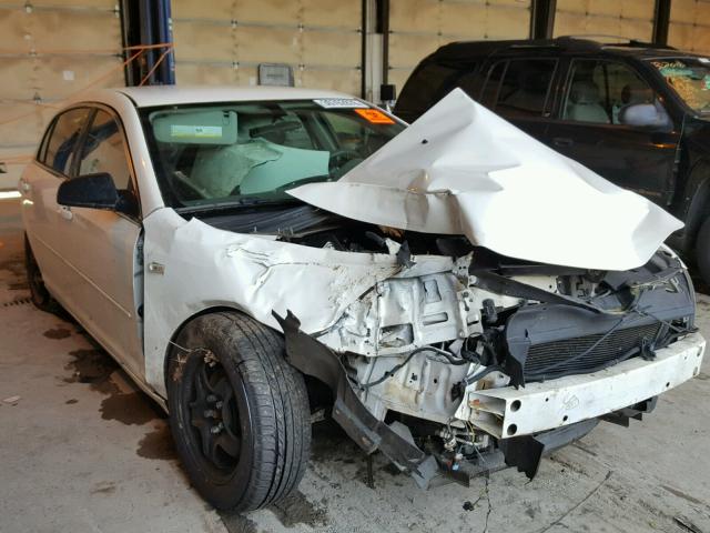1G1ZG57B58F167656 - 2008 CHEVROLET MALIBU LS Ağ foto 1