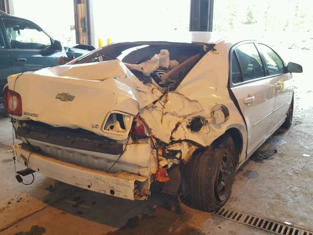 1G1ZG57B58F167656 - 2008 CHEVROLET MALIBU LS Ağ foto 4