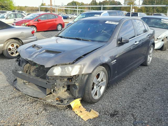 6G2EC57YX9L199566 - 2009 PONTIAC G8 GT GRAY photo 2