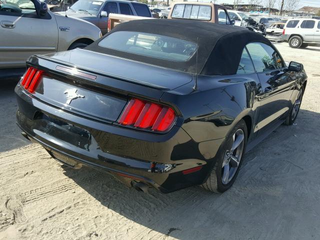 1FATP8EM9F5363756 - 2015 FORD MUSTANG BLACK photo 4