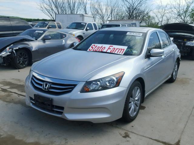 1HGCP2F88BA052475 - 2011 HONDA ACCORD EXL SILVER photo 2