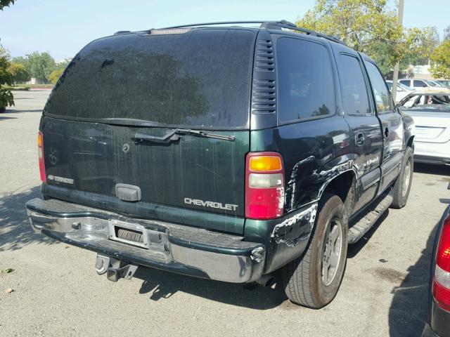 1GNEC13Z22R322562 - 2002 CHEVROLET TAHOE C150 GREEN photo 4