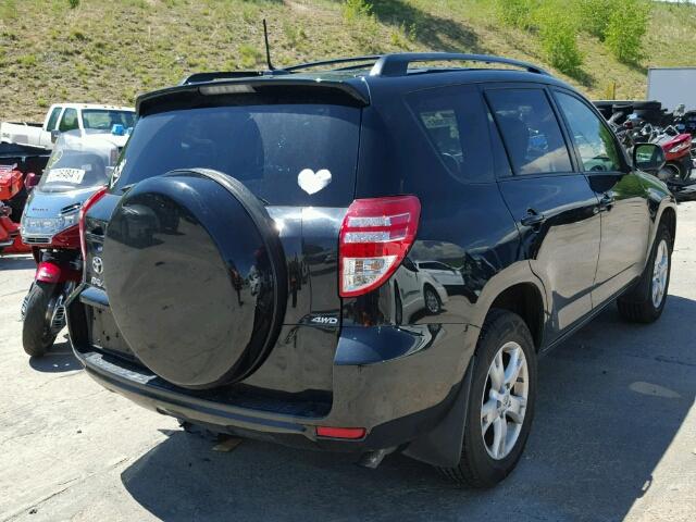 2T3BF4DV0BW114499 - 2011 TOYOTA RAV4 BLACK photo 4