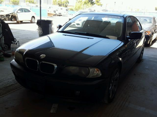 WBABN33413PG60750 - 2003 BMW 325 CI BLACK photo 2