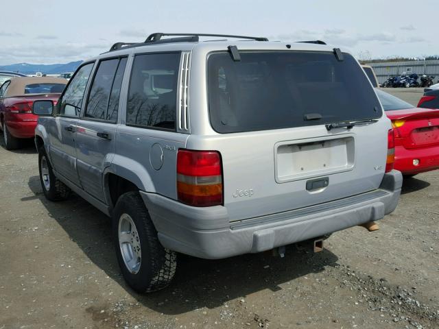 1J4GZ58Y6WC310148 - 1998 JEEP GRAND CHER GRAY photo 3