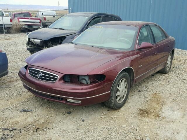 2G4WB52K9W1440582 - 1998 BUICK REGAL LS 勃艮第红 照片 2