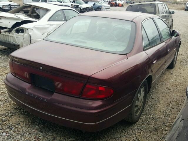 2G4WB52K9W1440582 - 1998 BUICK REGAL LS 勃艮第红 照片 4