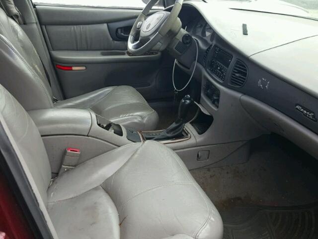 2G4WB52K9W1440582 - 1998 BUICK REGAL LS 勃艮第红 照片 5