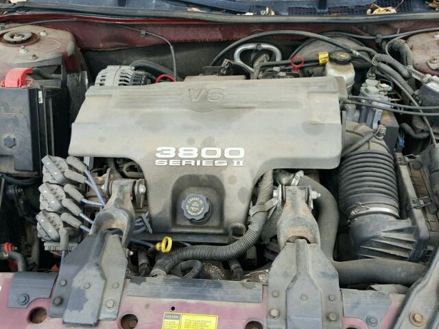 2G4WB52K9W1440582 - 1998 BUICK REGAL LS 勃艮第红 照片 7