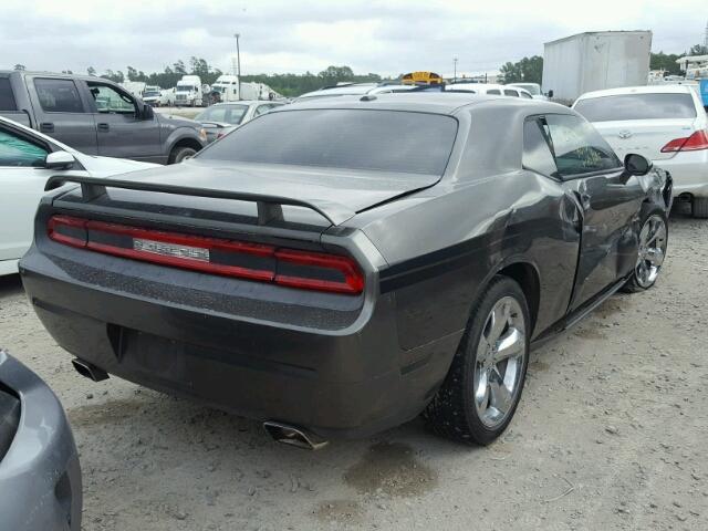 2B3CJ4DV4AH260021 - 2010 DODGE CHALLENGER GRAY photo 4