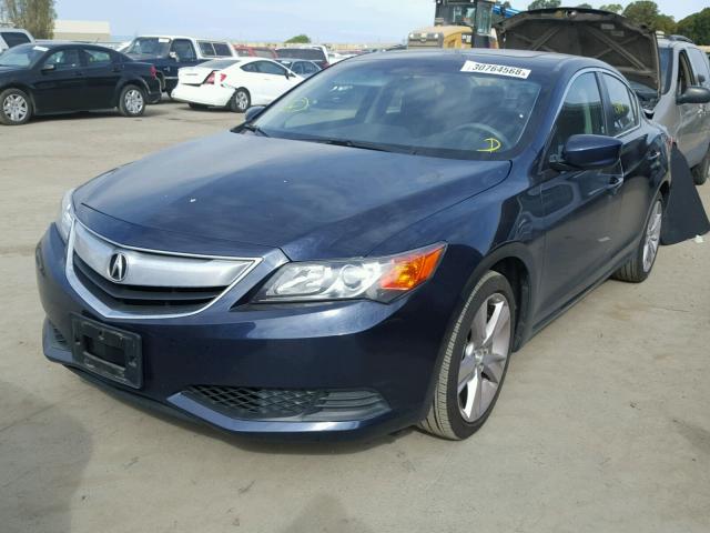 19VDE1F3XFE006651 - 2015 ACURA ILX 20 BLUE photo 2