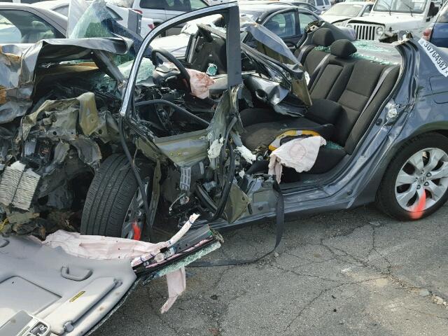 1HGCP26748A110646 - 2008 HONDA ACCORD EX GRAY photo 9