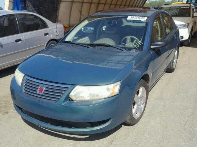1G8AZ55F96Z155505 - 2006 SATURN ION LEVEL GREEN photo 2