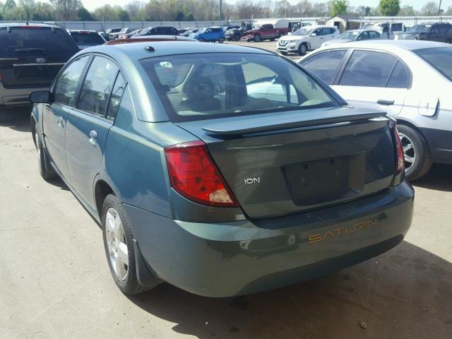 1G8AZ55F96Z155505 - 2006 SATURN ION LEVEL GREEN photo 3