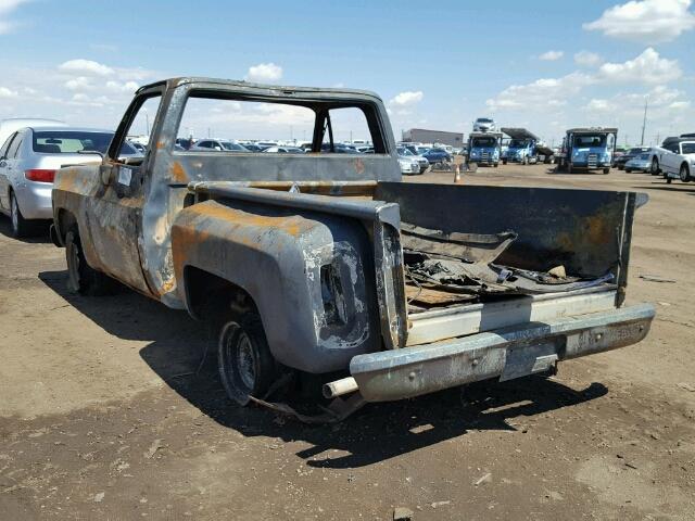 CCL449B141366 - 1979 CHEVROLET CHEVELLE 烧焦的 照片 3