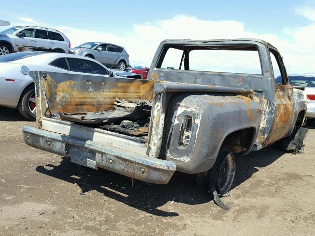 CCL449B141366 - 1979 CHEVROLET CHEVELLE 烧焦的 照片 4