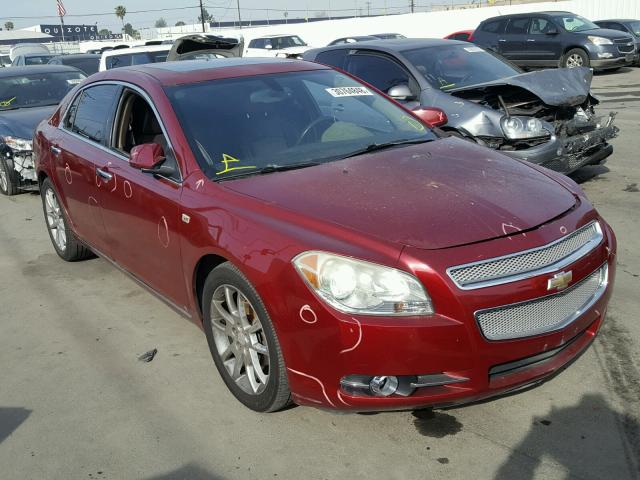 1G1ZK57778F232422 - 2008 CHEVROLET MALIBU LTZ 勃艮第红 照片 1