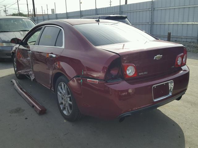 1G1ZK57778F232422 - 2008 CHEVROLET MALIBU LTZ 勃艮第红 照片 3