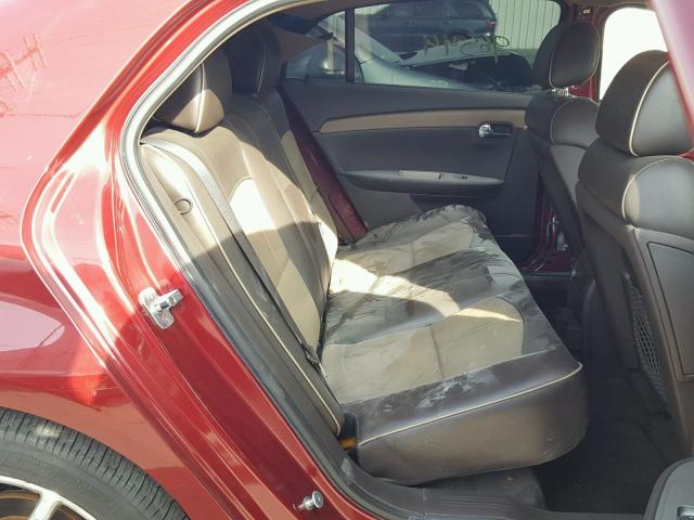 1G1ZK57778F232422 - 2008 CHEVROLET MALIBU LTZ 勃艮第红 照片 6
