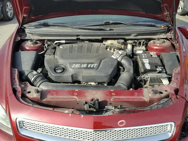 1G1ZK57778F232422 - 2008 CHEVROLET MALIBU LTZ 勃艮第红 照片 7