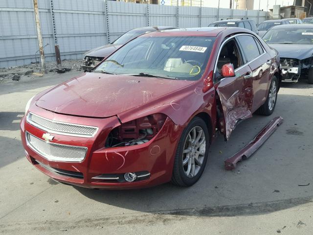 1G1ZK57778F232422 - 2008 CHEVROLET MALIBU LTZ 勃艮第红 照片 9
