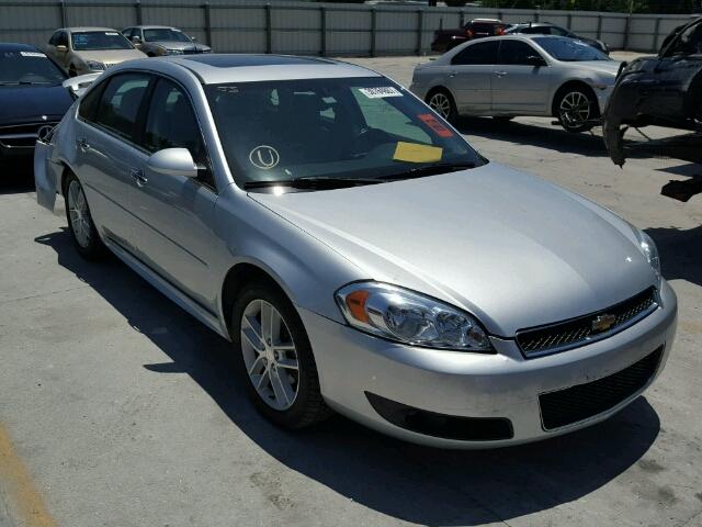 2G1WC5E33C1225600 - 2012 CHEVROLET IMPALA LTZ SILVER photo 1