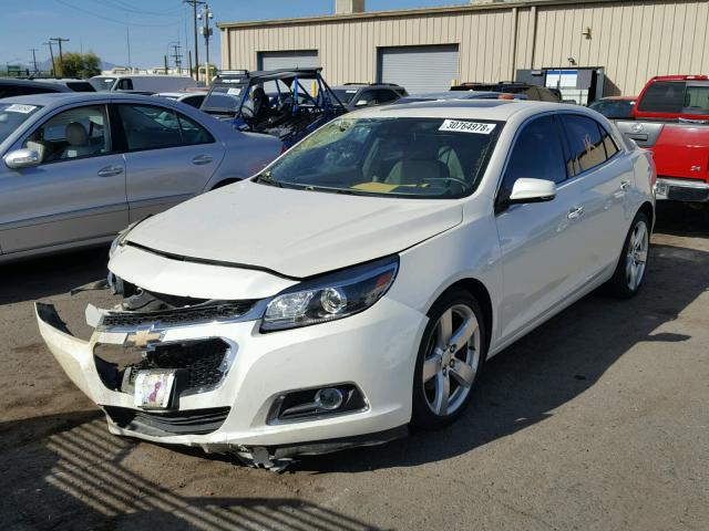 1G11J5SX7EF214568 - 2014 CHEVROLET MALIBU LTZ 白色 照片 2
