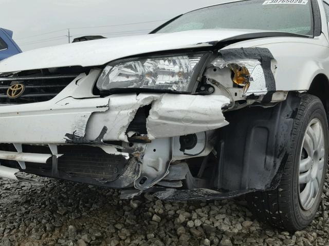 JT2BG22K5Y0487022 - 2000 TOYOTA CAMRY CE WHITE photo 9