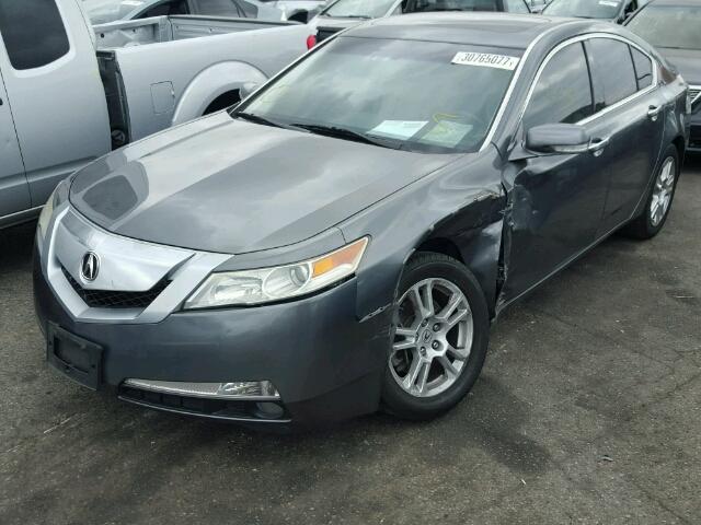 19UUA86539A012782 - 2009 ACURA TL GRAY photo 2