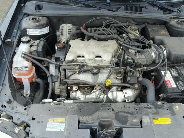 1G1NE52J816207611 - 2001 CHEVROLET MALIBU LS ლურჯი ფოტო 7