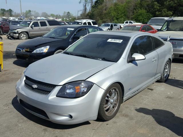 1G1AP14PX67744811 - 2006 CHEVROLET COBALT SS GRAY photo 2