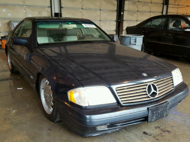 WDBFA76F7TF126013 - 1996 MERCEDES-BENZ SL 600 BLUE photo 1