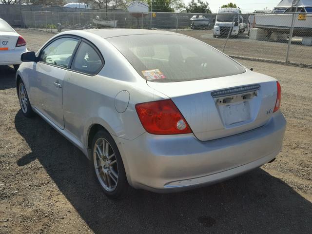 JTKDE177060070336 - 2006 TOYOTA SCION TC 银色 照片 3