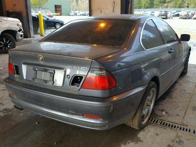 WBABN53441JU35053 - 2001 BMW 330 CI GRAY photo 4