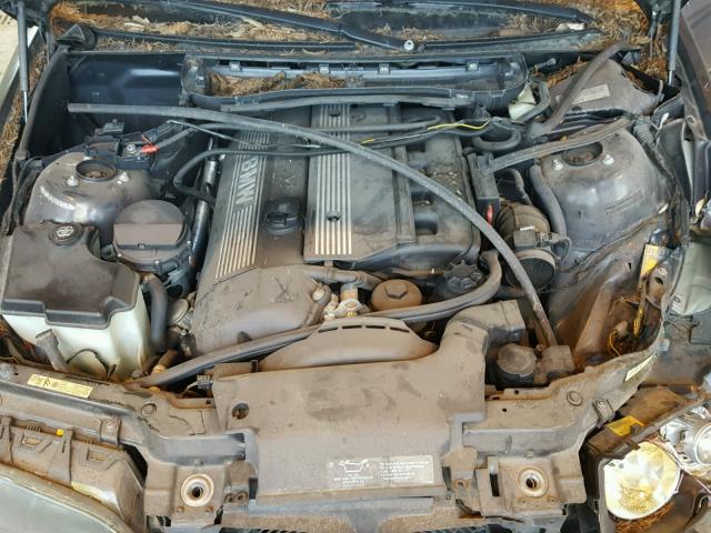 WBABN53441JU35053 - 2001 BMW 330 CI GRAY photo 7