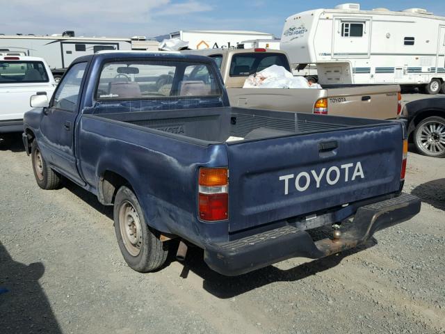 4TARN81A3PZ084220 - 1993 TOYOTA PICKUP 1/2 BLUE photo 3