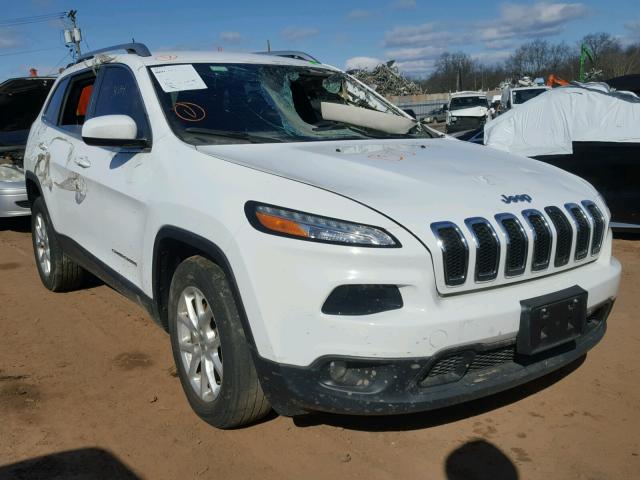 1C4PJMCS0EW220565 - 2014 JEEP CHEROKEE L WHITE photo 1