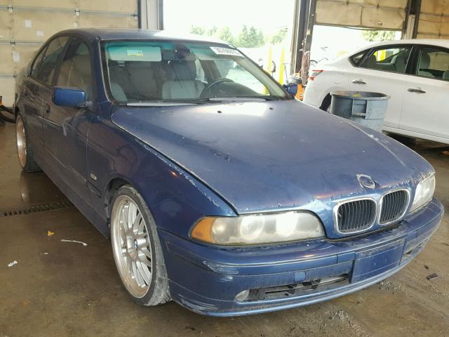 WBADT63492CK27857 - 2002 BMW 530 I AUTO BLUE photo 1