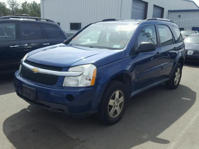 2CNDL23F486337483 - 2008 CHEVROLET EQUINOX LS BLUE photo 2