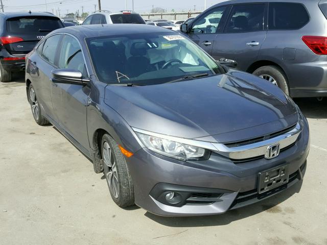 2HGFC1F7XGH650232 - 2016 HONDA CIVIC EXL 灰色 照片 1