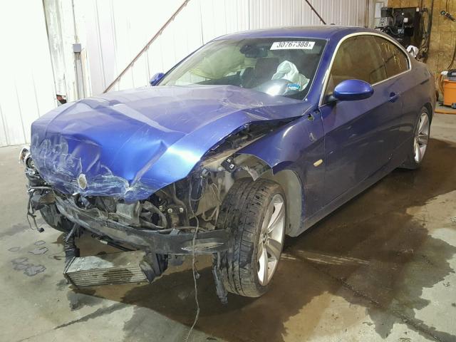 WBAWC73568E065593 - 2008 BMW 335 XI BLUE photo 2