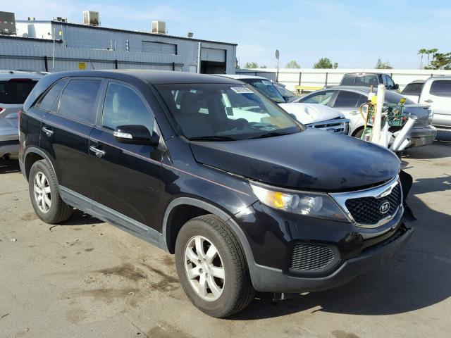 5XYKT3A10BG129734 - 2011 KIA SORENTO BA BLACK photo 1