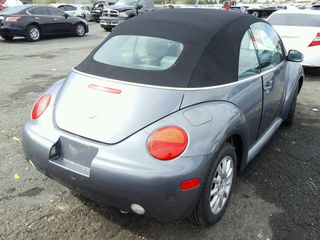 3VWCM31Y45M302898 - 2005 VOLKSWAGEN NEW BEETLE 灰色 照片 4