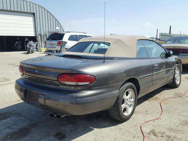 3C3EL55H3YT305147 - 2000 CHRYSLER SEBRING JX GRAY photo 4