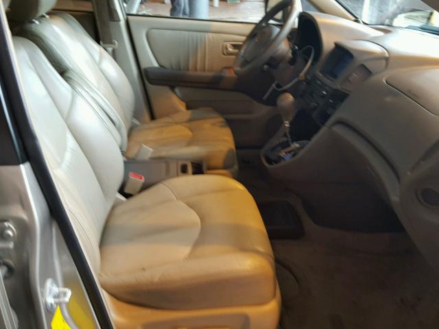 JT6HF10U3Y0097871 - 2000 LEXUS RX 300 GOLD photo 5