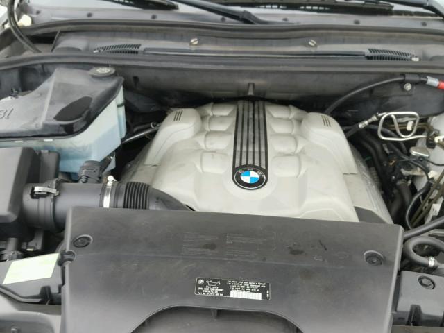 5UXFB535X5LV13656 - 2005 BMW X5 4.4I SILVER photo 7