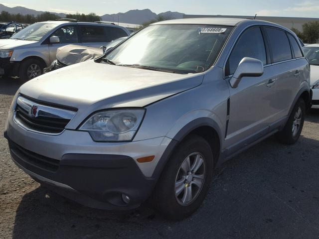 3GSDL43N28S500662 - 2008 SATURN VUE XE SILVER photo 2